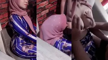 Bokep Jilbab Viral Nyepong Layani Atasan WOT Lumer HD