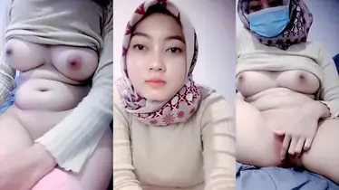 Djzahra Janda Muda Berhijab Buka Bukaan Di Kamera
